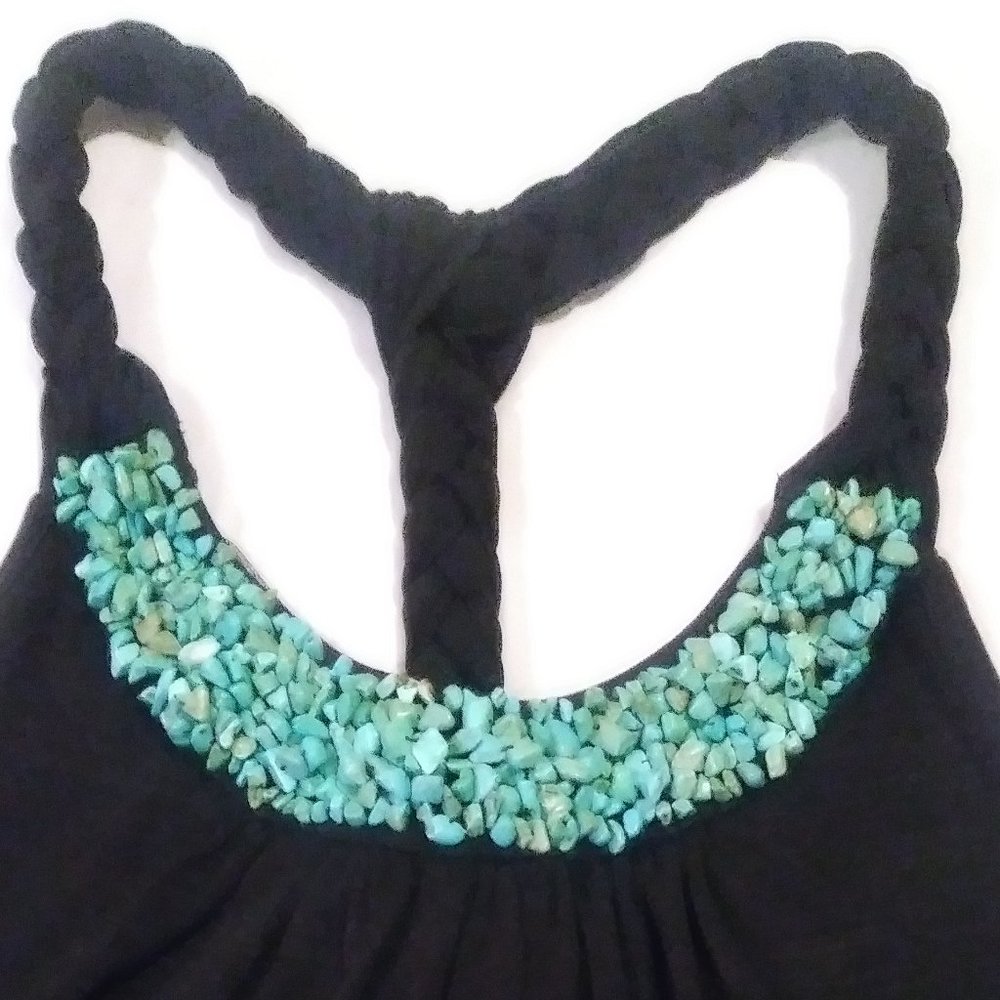 IZ EVER CALIFORNIA BEAUTIFUL LITTLE BLACK DRESS  L